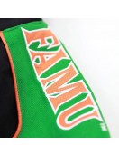 Florida A&M Racing Full-Snap Black Cotton Jacket