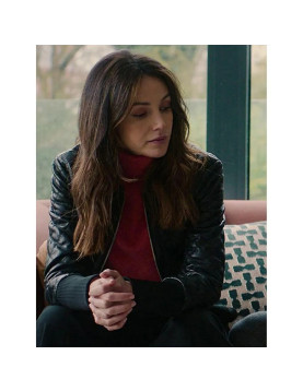 Fool Me Once Michelle Keegan Quilted Leather Jacket