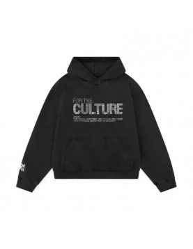 For The Culture Navy Blue Hoodie