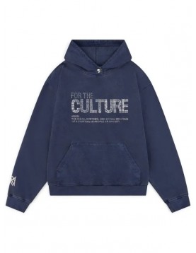 For The Culture Navy Blue Hoodie