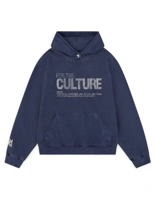 For The Culture Navy Blue Hoodie For The Culture Navy Blue Hoodie