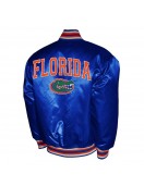 Franchise Club Florida Gators Full-Snap Royal Varsity Satin Jacket Franchise Club Florida Gators Full-Snap Royal Varsity Satin Jacket
