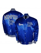 Franchise Club Memphis Tigers Satin Jacket