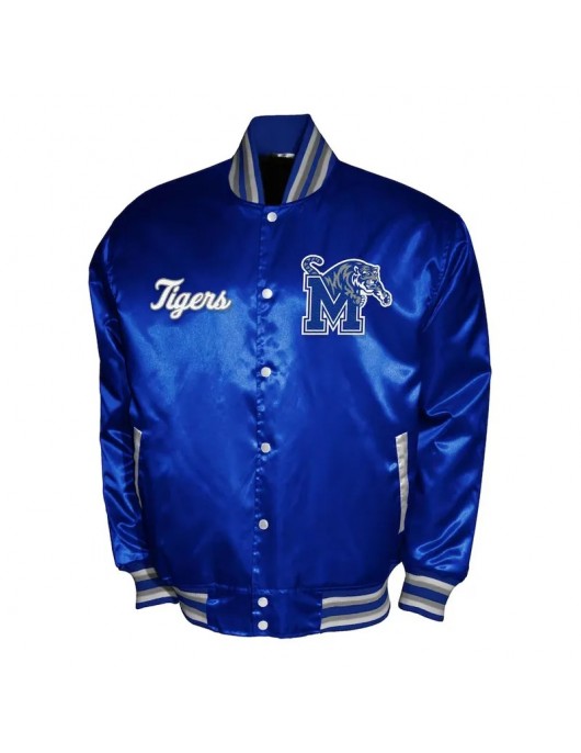 Franchise Club Memphis Tigers Satin Jacket