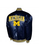 Franchise Club Michigan Wolverines Satin Jacket