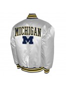 Franchise Club Michigan Wolverines Satin Jacket