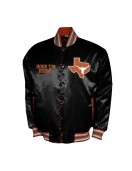 Franchise Club Texas Longhorns Varsity Satin Jacket
