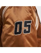 Fubu College Teddy Varsity Satin Jacket Fubu College Teddy Varsity Satin Jacket
