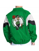 Full-Zip Yard Line Boston Celtics Kelly Green Jacket