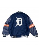 G-III Detroit Tigers Navy Varsity Jacket