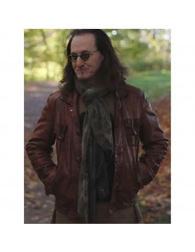 Geddy Lee Asks Are Bass Players Human Too Leather Jacket