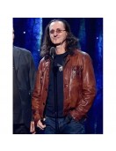 Geddy Lee Asks Are Bass Players Human Too Leather Jacket