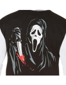 Ghost Face Scream Halloween Varsity Jacket