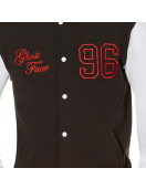Ghost Face Scream Halloween Varsity Jacket