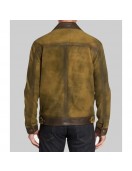 Glen Powell Hit Man Leather Jacket