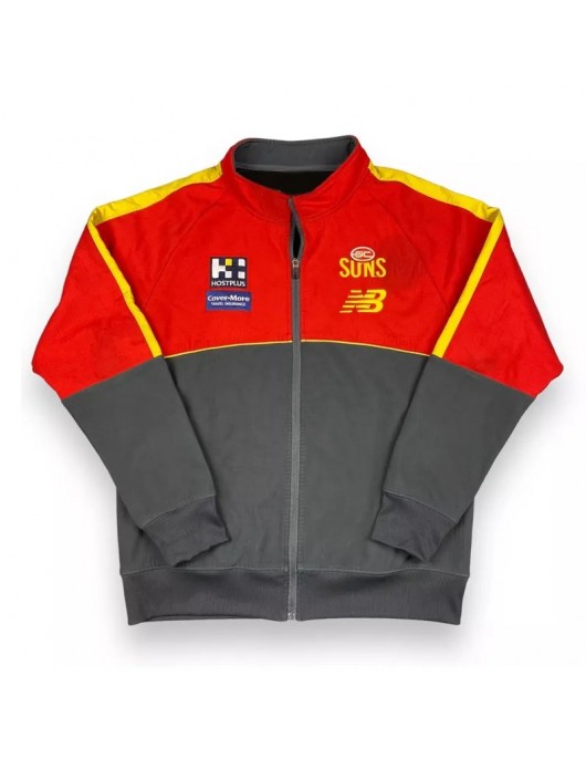 Gold Coast Suns Players New Balance Tracksuit Top Jacket