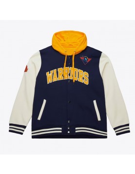 Golden State Warriors Courtside Varsity Fleece Jacket