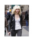 Gossip Girl Taylor Momsen Zipper Pockets Leather Jacket