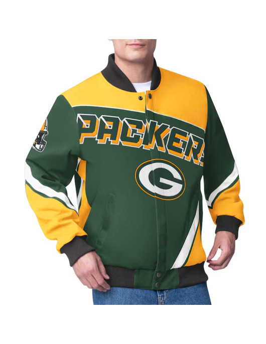 Green Bay Packers Maximum Racing Green Jacket