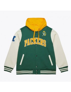 Green Bay Packers Sideline Varsity Fleece Jacket