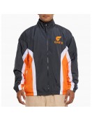 GWS Giants Charcoal Retro Track Jacket