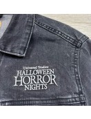 Halloween Horror Nights Monsters Frankenstein Denim Jacket Halloween Horror Nights Monsters Frankenstein Denim Jacket