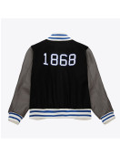Hampton Pirates Homecoming Black Varsity Jacket
