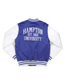 Hampton University Blue and White Jacket