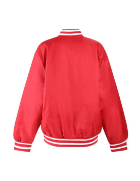 Harvard University A-Game Red Varsity Satin Jacket