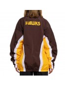 Hawks Brown Retro Track Jacket – Hawthorn Team Style
