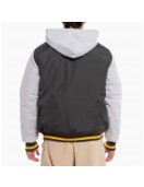 Hawks Patchwork Hooded Jacket – Hawthorn Team Style Hawks Patchwork Hooded Jacket – Hawthorn Team Style