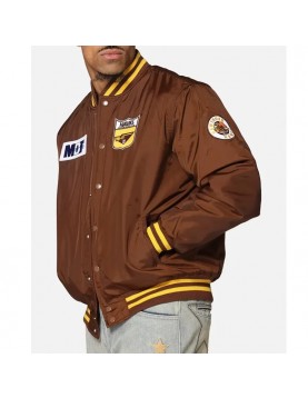 Hawthorn Hawks Team Brown Bomber Jacket