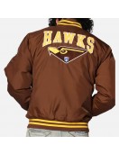 Hawthorn Hawks Team Brown Bomber Jacket