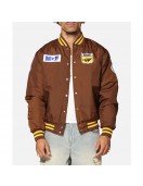 Hawthorn Hawks Team Brown Bomber Jacket
