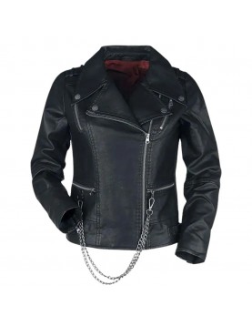 Hellfire Club Black Leather Jacket