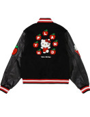 Hello Kitty Apples Wool Varsity  Jacket