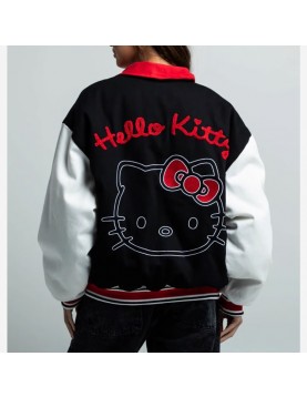 Hello Kitty Dumbgood Varsity Jacket