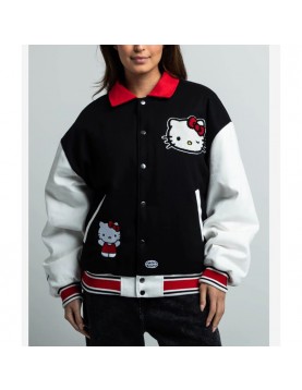 Hello Kitty Dumbgood Varsity Jacket