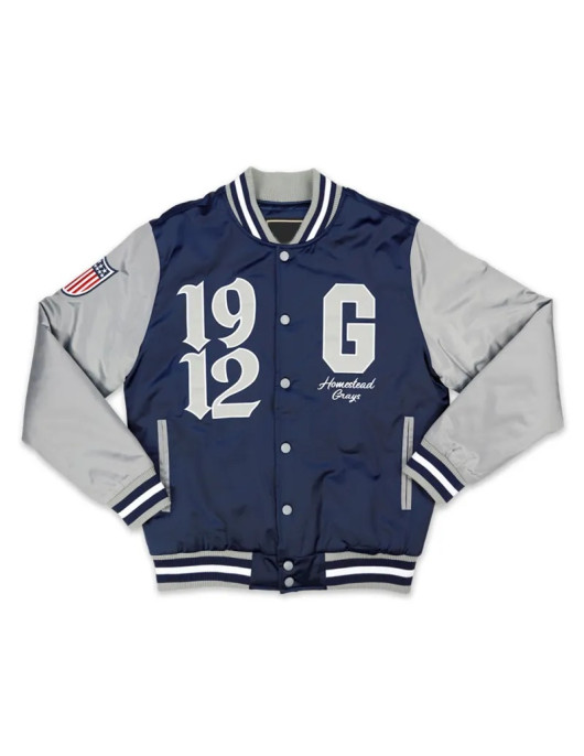 Homestead Grays Navy and Gray Jacket