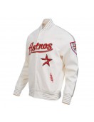 Houston Astros Logo Game Day Eggshell Jacket