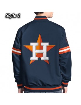 Houston Astros Varsity Scout Satin Jacket