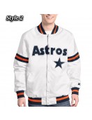 Houston Astros Varsity Scout Satin Jacket
