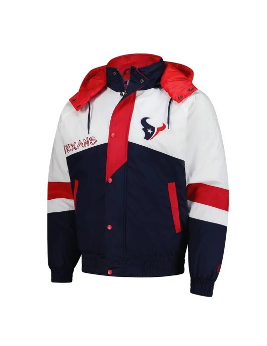 Houston Texans Shoulder To Shoulder Full-Zip Navy Jacket