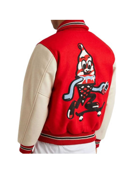 Icecream Team EU Skate Cone Red Wool Varsity Jacket