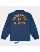 Illinois Fighting Illini Football Helmet Coaches Jacket