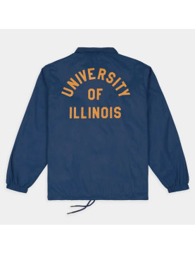 Illinois Fighting Illini Football Helmet Coaches Jacket