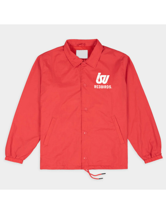 Illinois State Redbirds Vintage ISU Logo Coaches Jacket