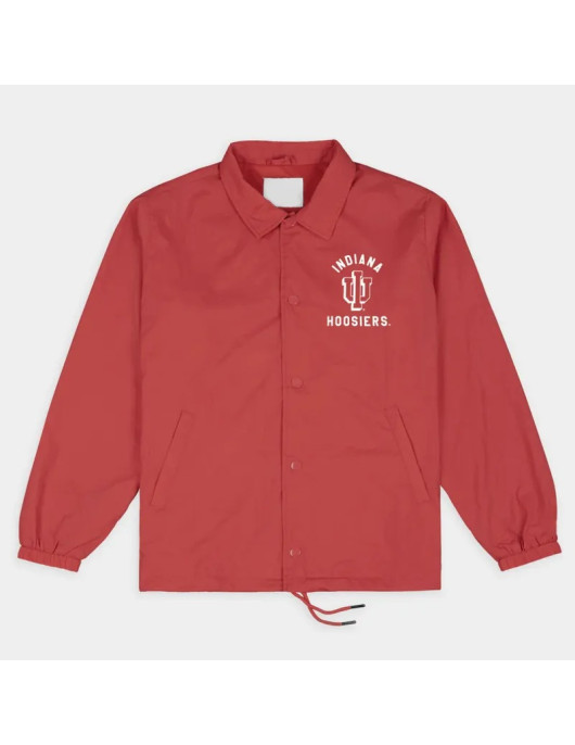 Indiana Hoosiers Classic Trident Coaches Jacket
