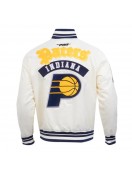 Indiana Pacers Best of Classic Rib Satin Jacket Indiana Pacers Best of Classic Rib Satin Jacket