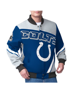 Indianapolis Colts Maximum Racing Royal Jacket